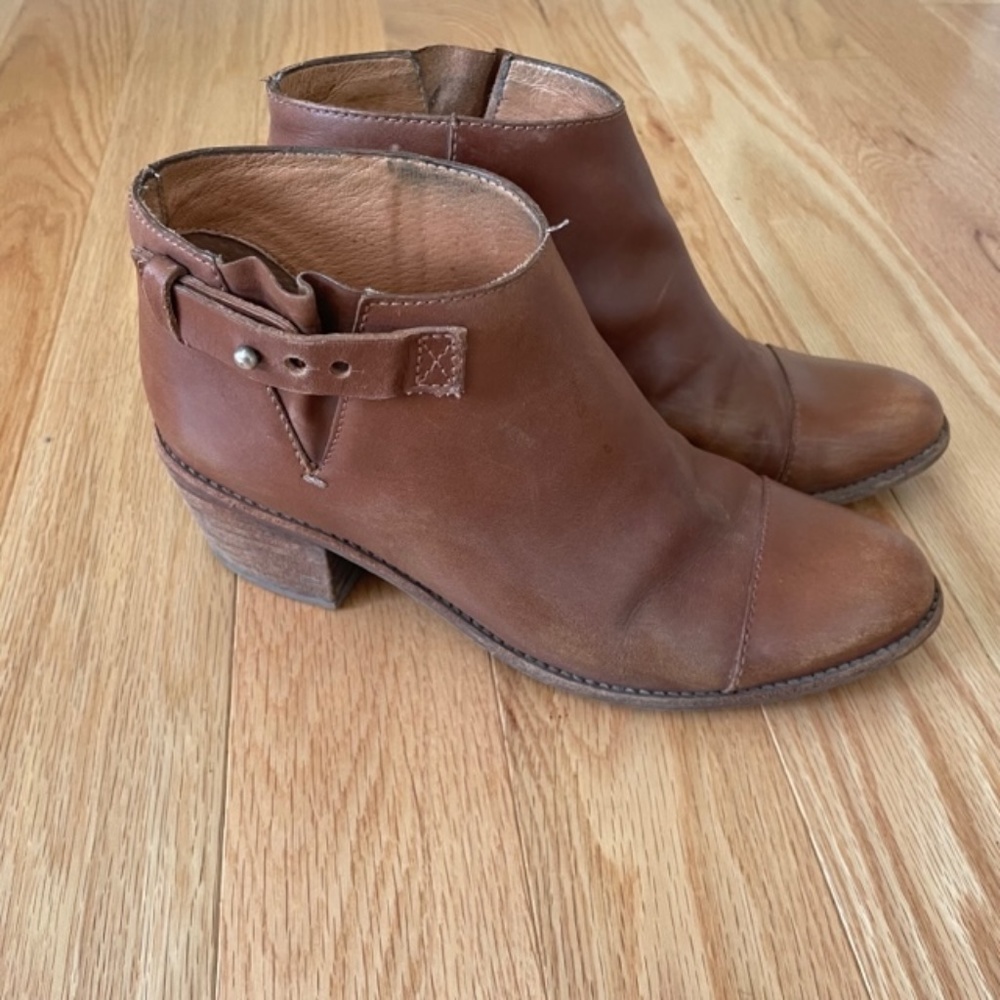 Madewell leather ankle boots